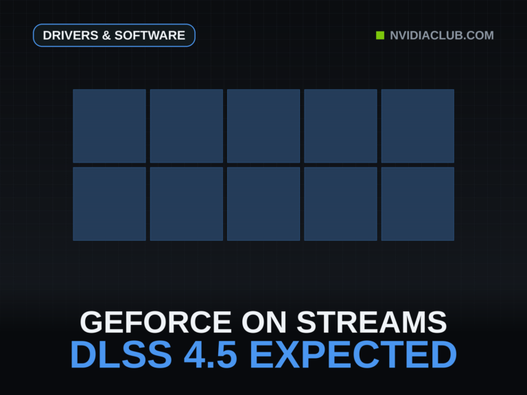 Ten cells in two rows of five, one per confirmed RTX demo on the Gamescom show floor, while the stream itself stays unannounced.